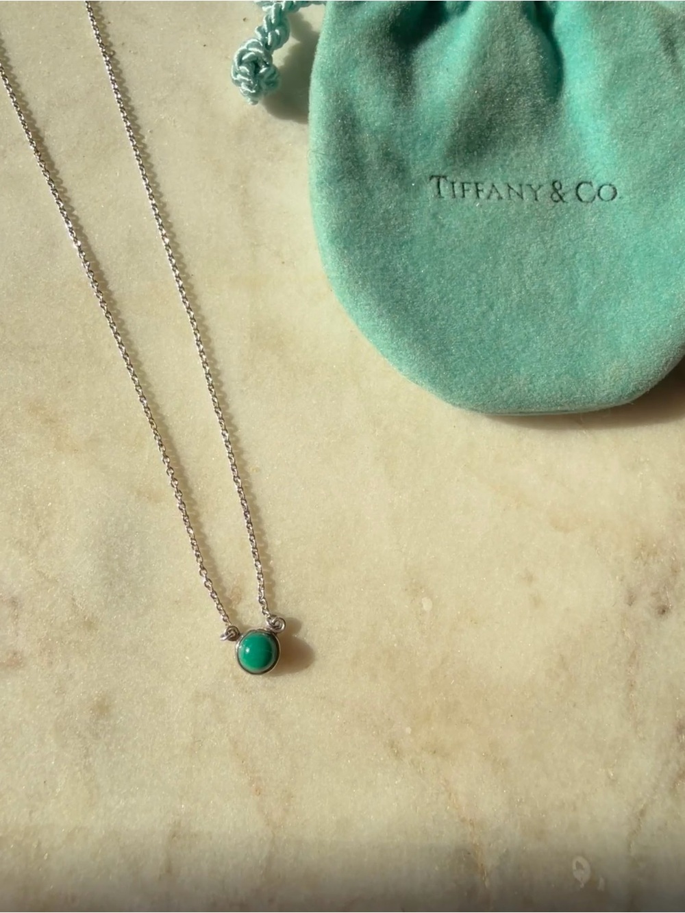 Tiffany & Co. Elsa Peretti Color by the Yard Necklace with Turquoise